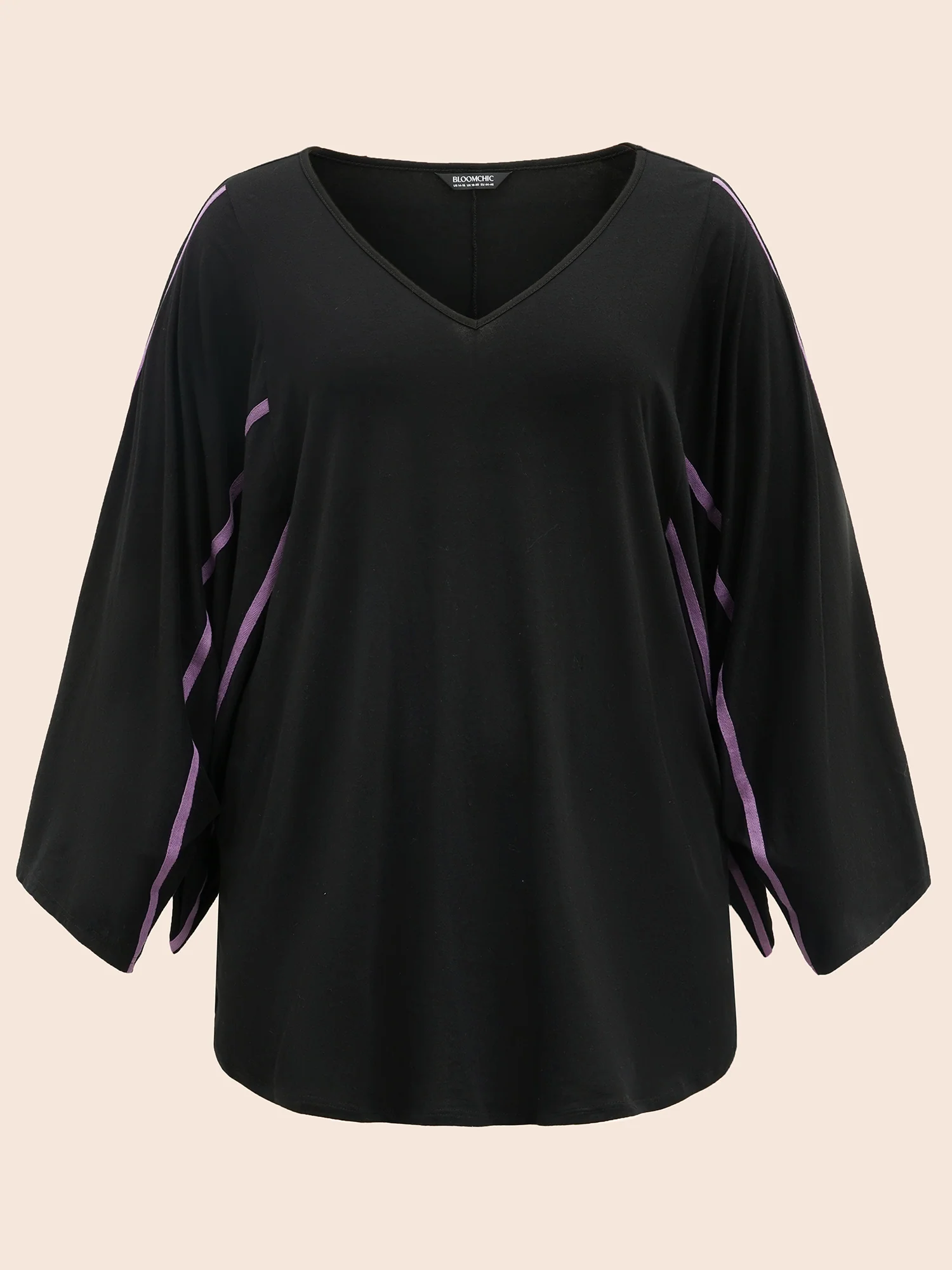 Bat Wing Shaped Sleeves T-shirt - Image 6