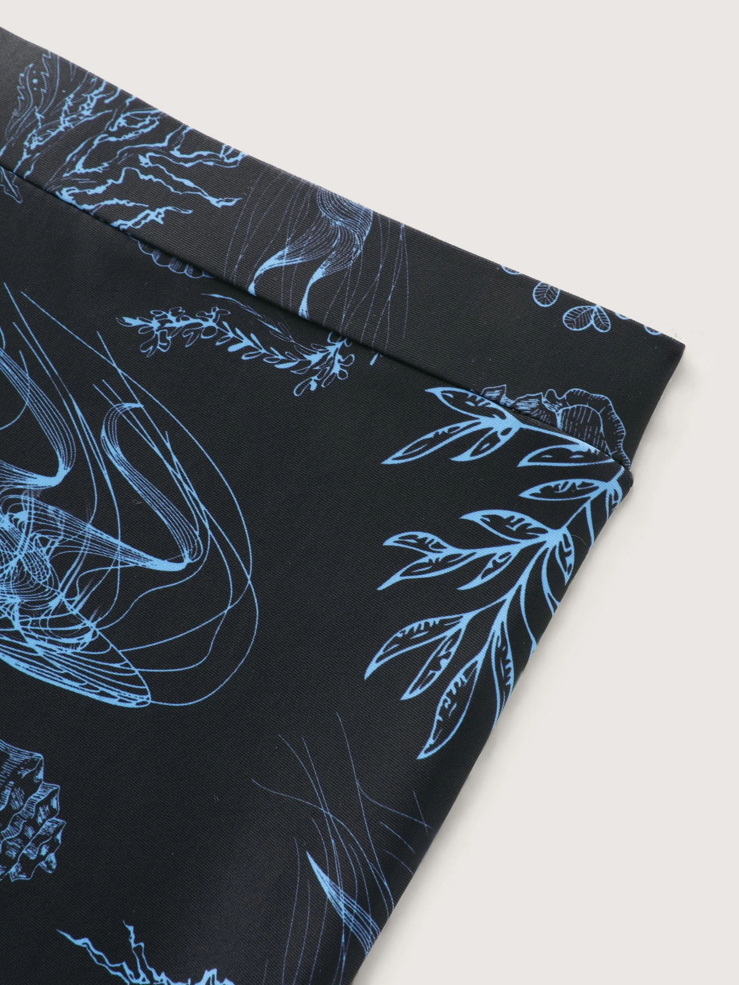 Jellyfish Print Pockets Flowy Swim Dress - Image 10