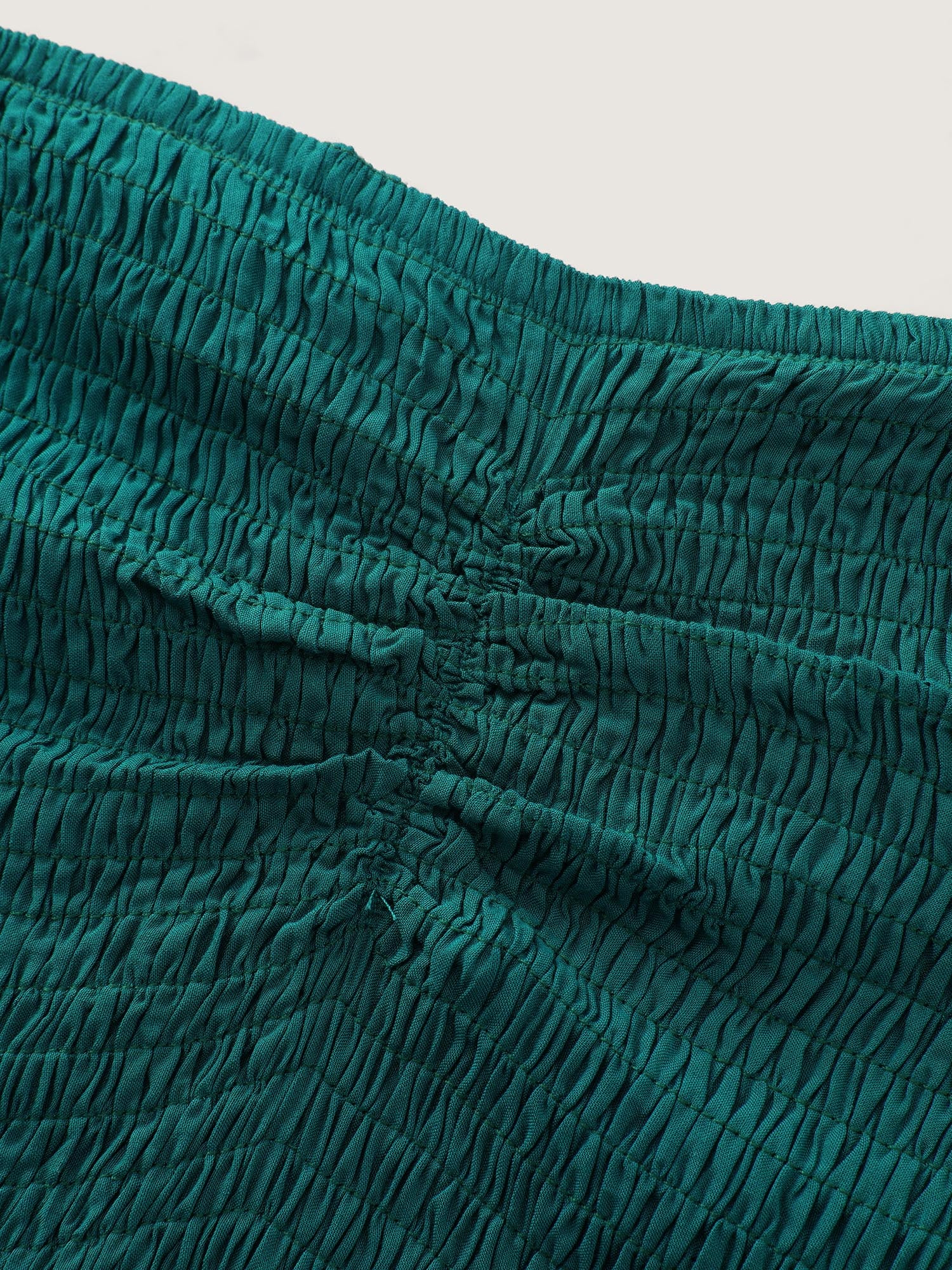 Ruched Bodice Tiered Flowy Maxi Dress - Image 4