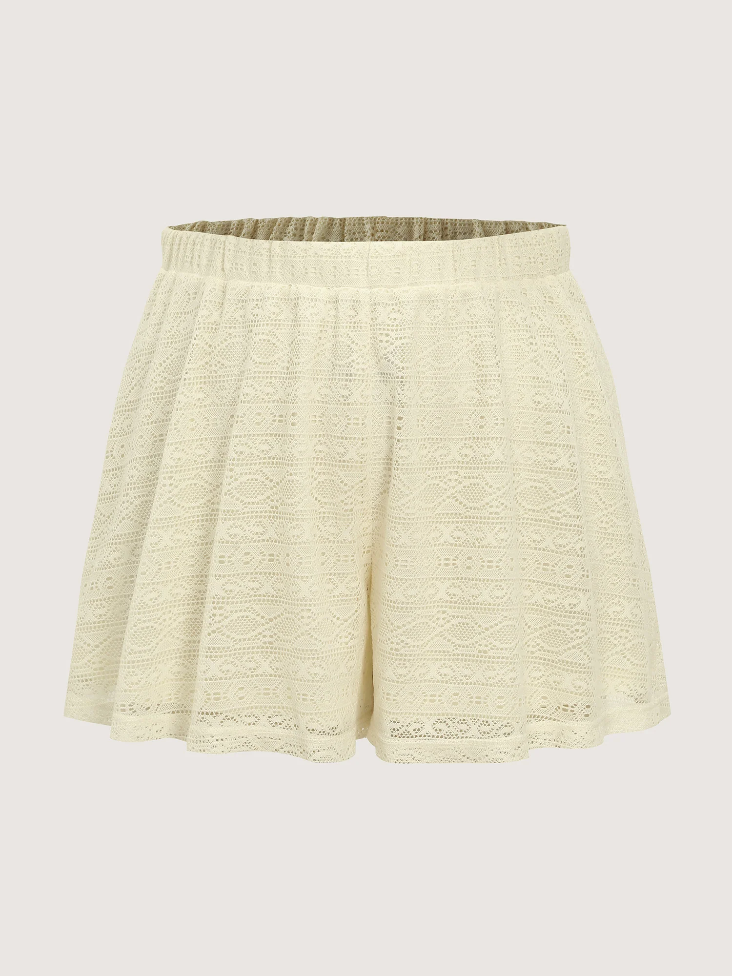 Sheer Breathable Wide-Leg Shorts - Image 8