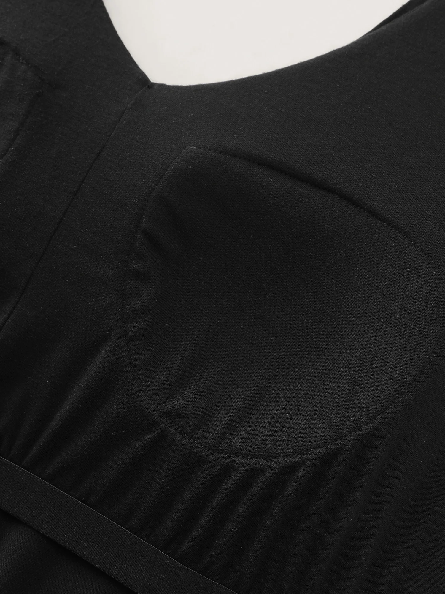 Stretchy Deep Back Neckline Jumpsuit - Image 6
