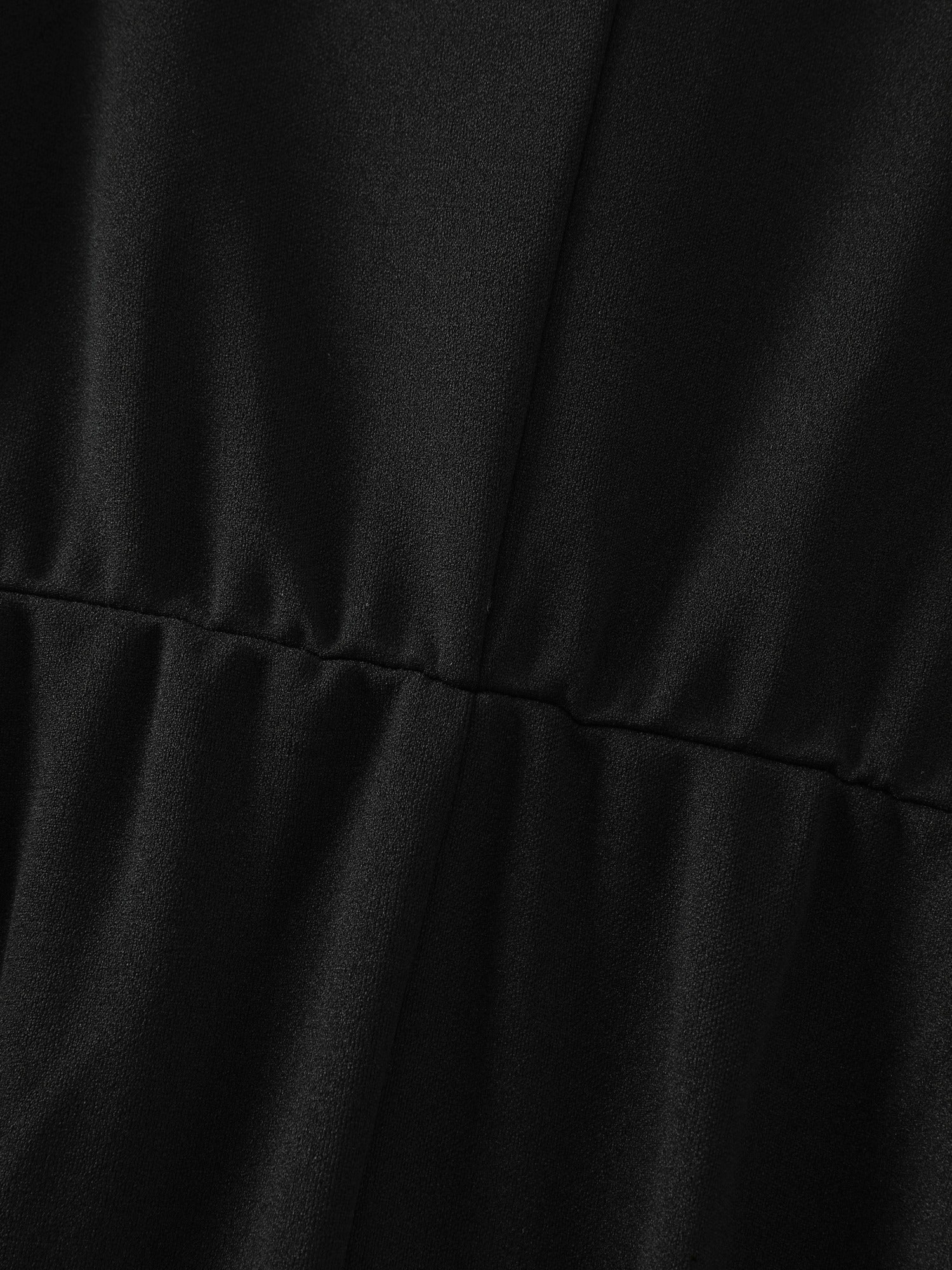 Stretchy Front Gold Button A Line Midi Dress - Image 7