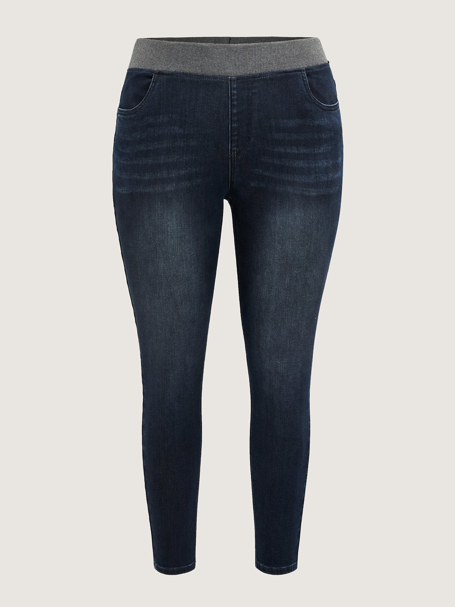 Pull-On High-Rise Skinny-Fit Jeans - Image 8