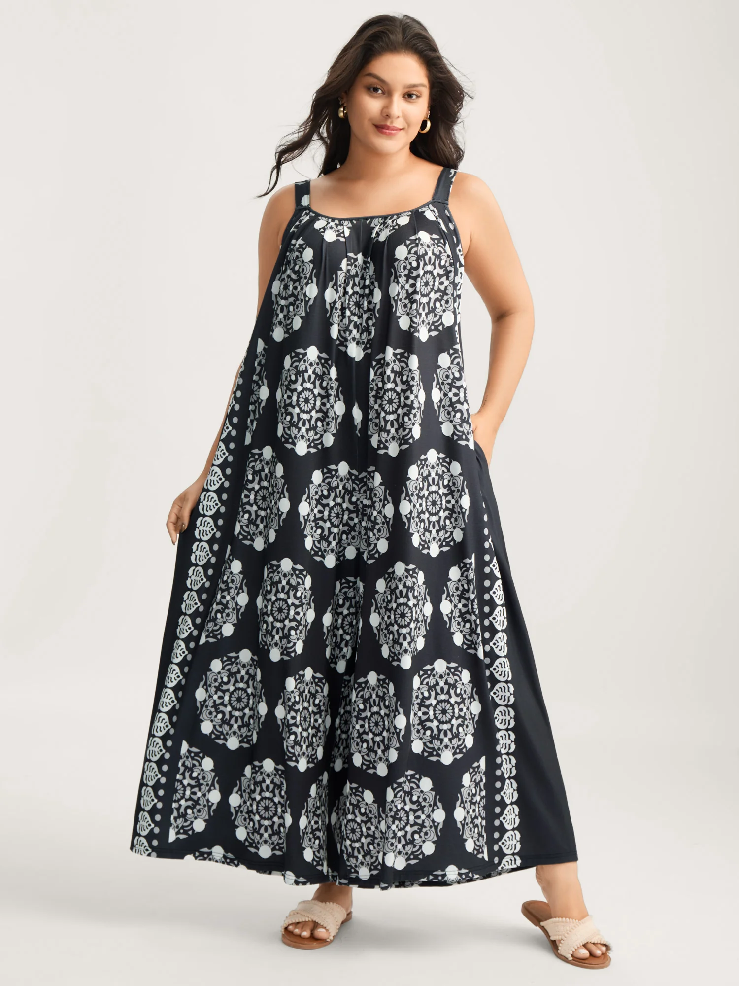 Sunkissed Stretchy Adjustable Strap Jumpsuit - Image 11