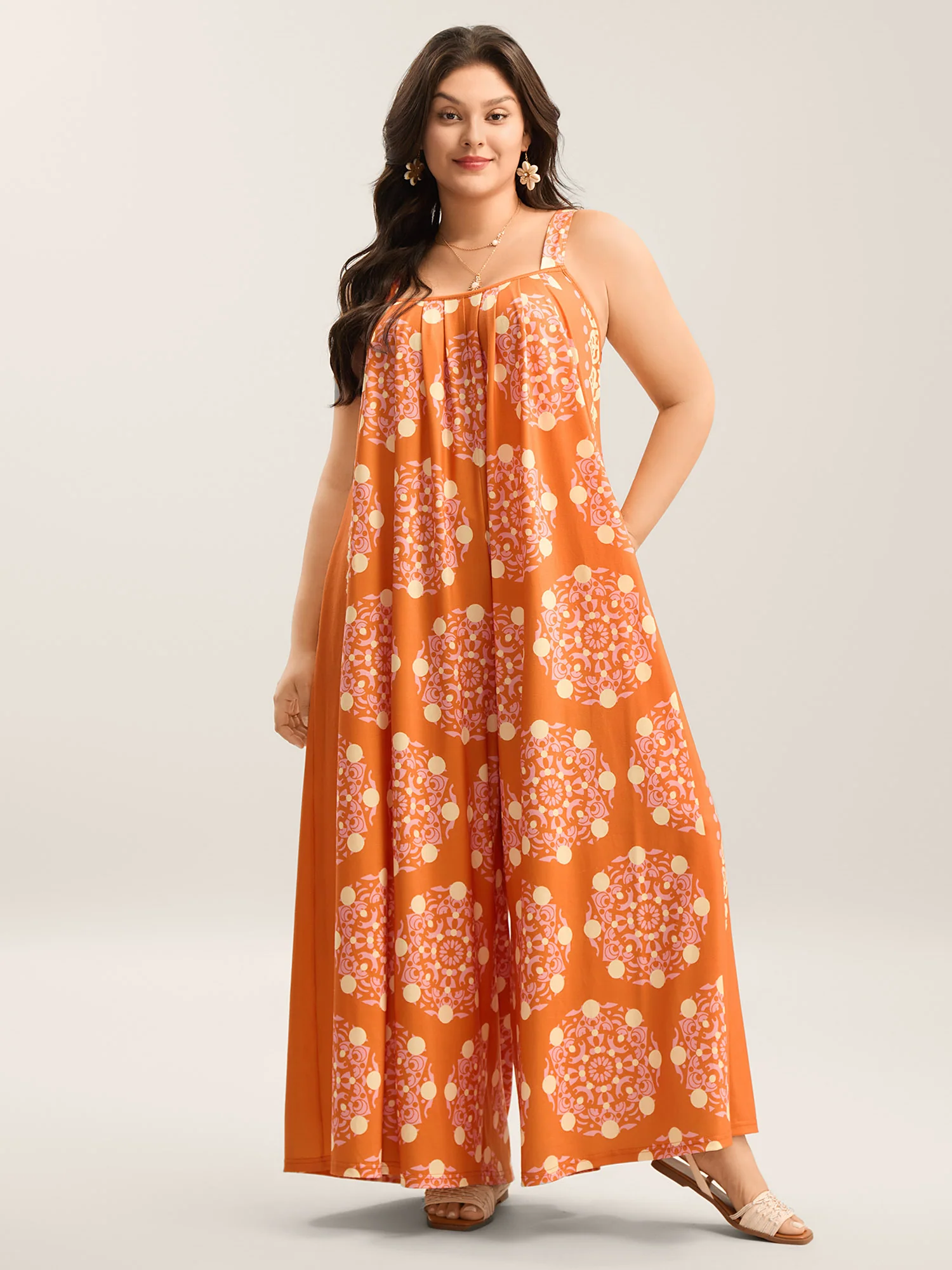 Sunkissed Stretchy Adjustable Strap Jumpsuit - Image 13