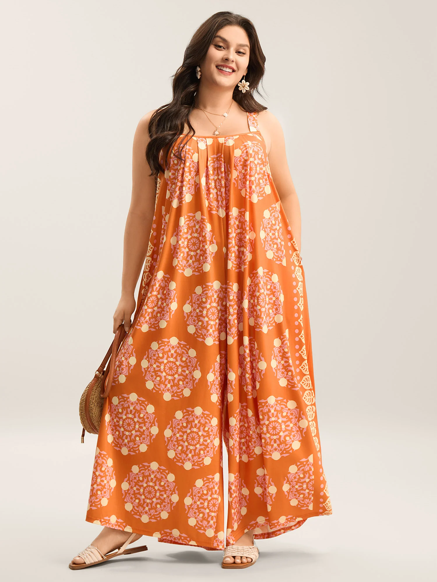 Sunkissed Stretchy Adjustable Strap Jumpsuit - Image 15