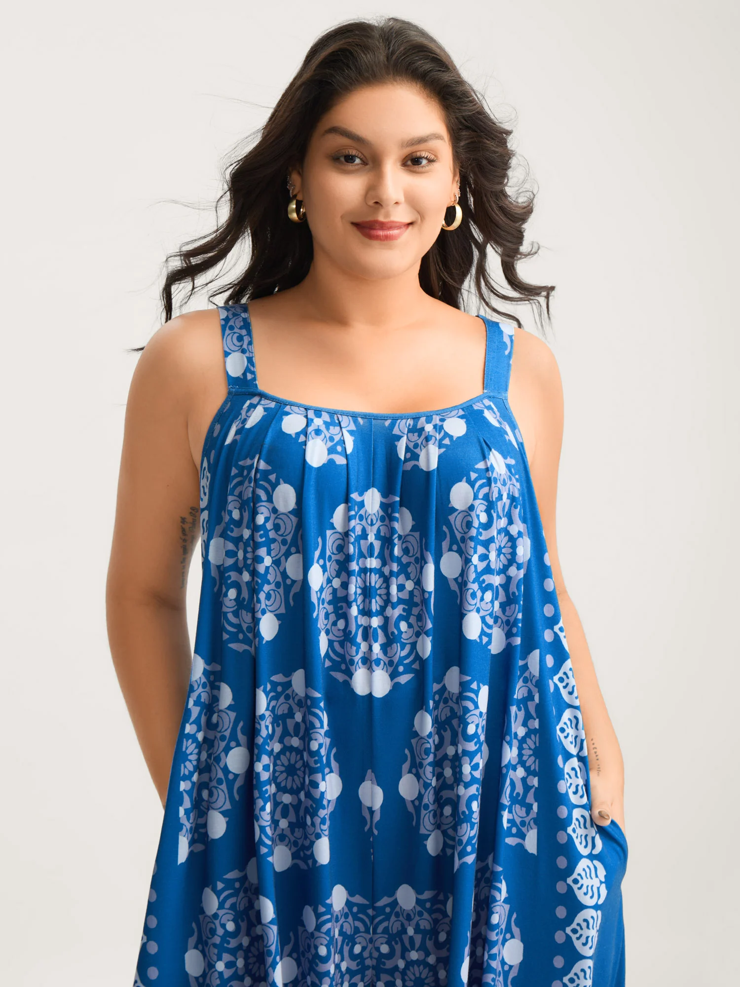 Sunkissed Stretchy Adjustable Strap Jumpsuit - Image 2