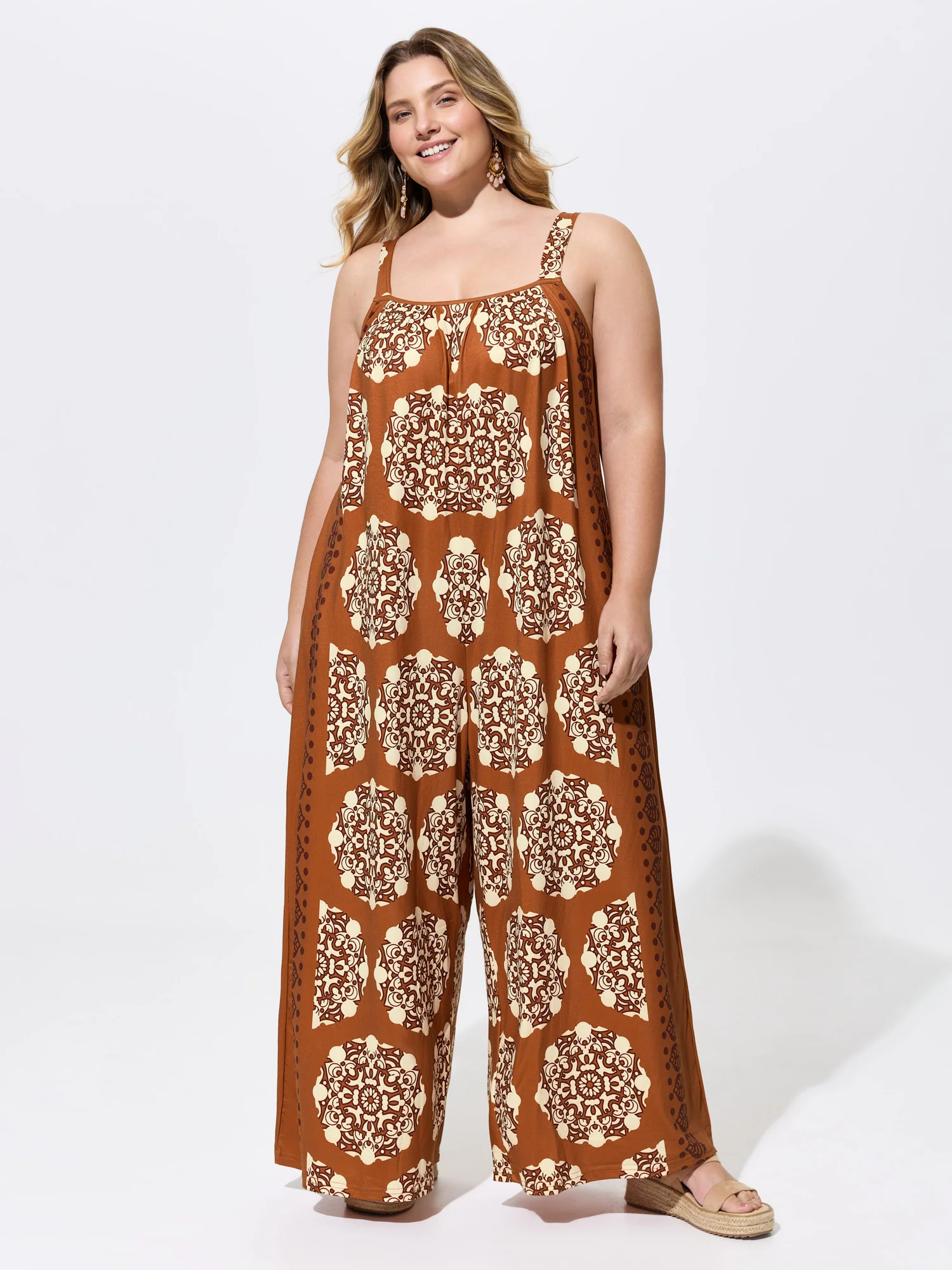 Sunkissed Stretchy Adjustable Strap Jumpsuit - Image 21