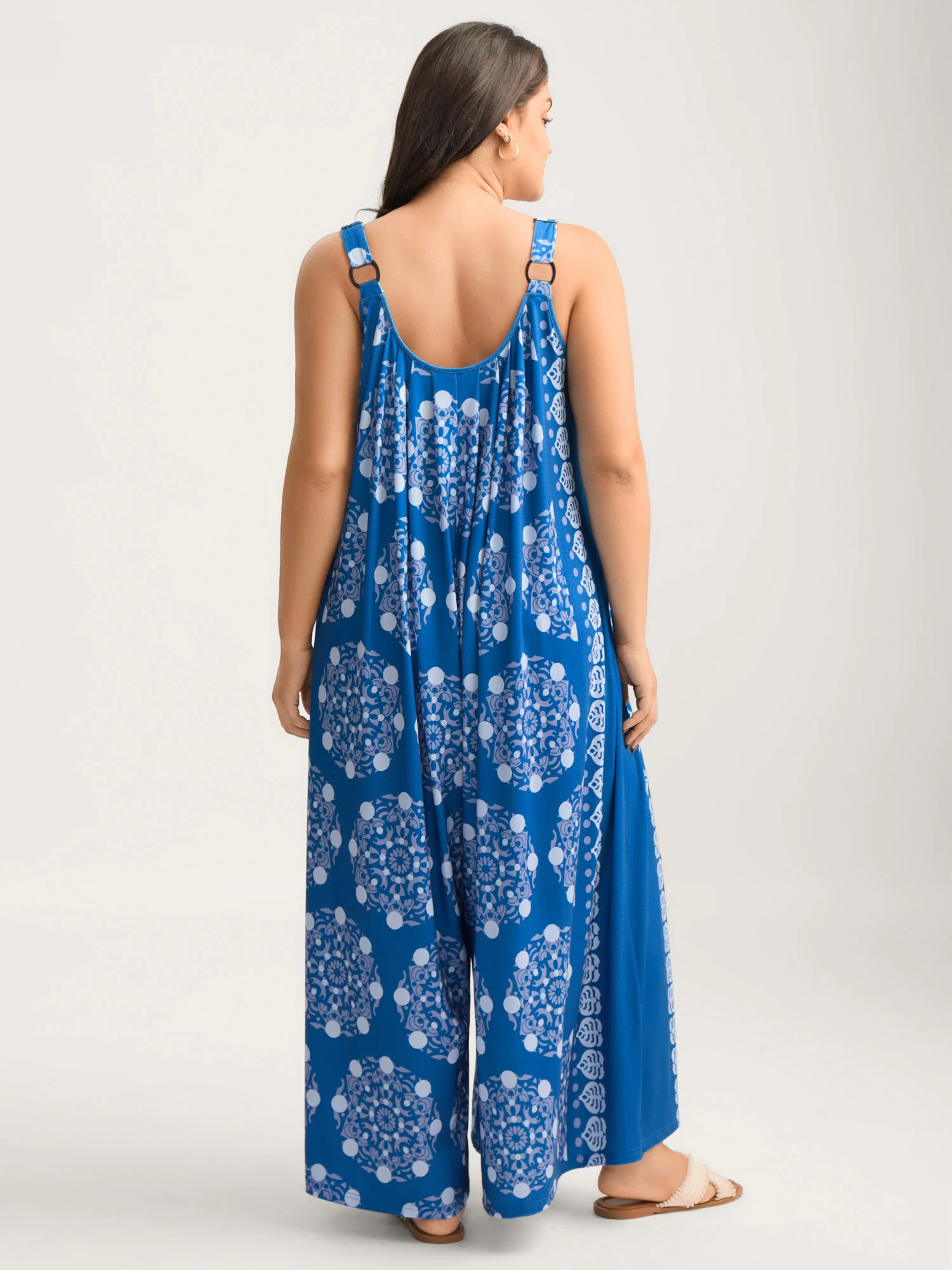 Sunkissed Stretchy Adjustable Strap Jumpsuit - Image 4