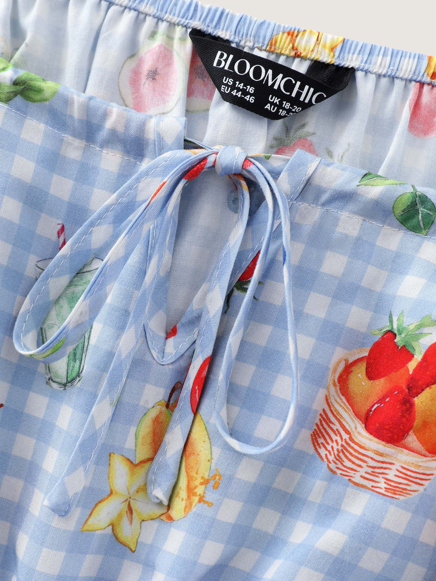 Supersoft Colorful Fruit Print Co-Ord Set - Image 12
