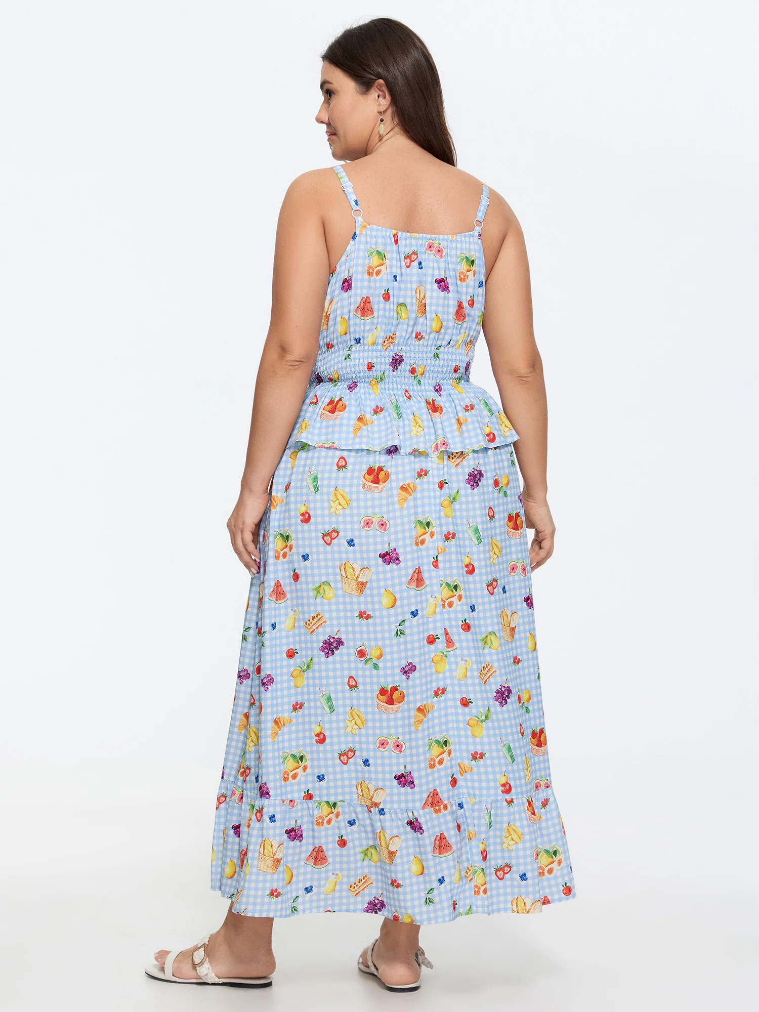 Supersoft Colorful Fruit Print Co-Ord Set - Image 7